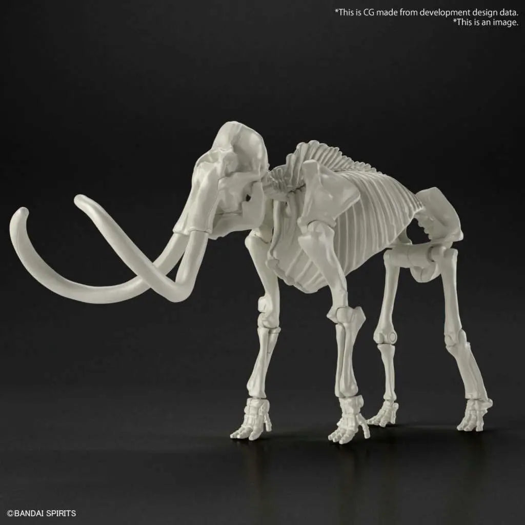BANDAI EXPLORING LAB NATURE MAMMOTH MODEL KIT 10 cm