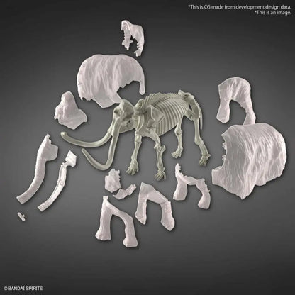 BANDAI EXPLORING LAB NATURE MAMMOTH MODEL KIT 10 cm