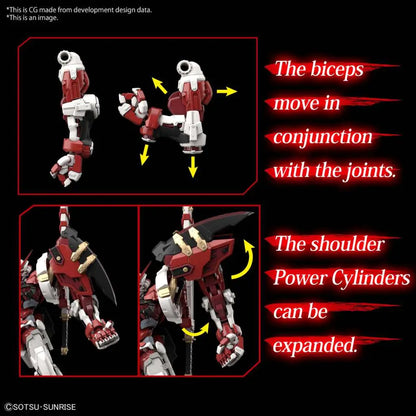 BANDAI RAY - GUNDAM MG AST RED FR POW HI RES 1/100 MODEL KIT 15 cm