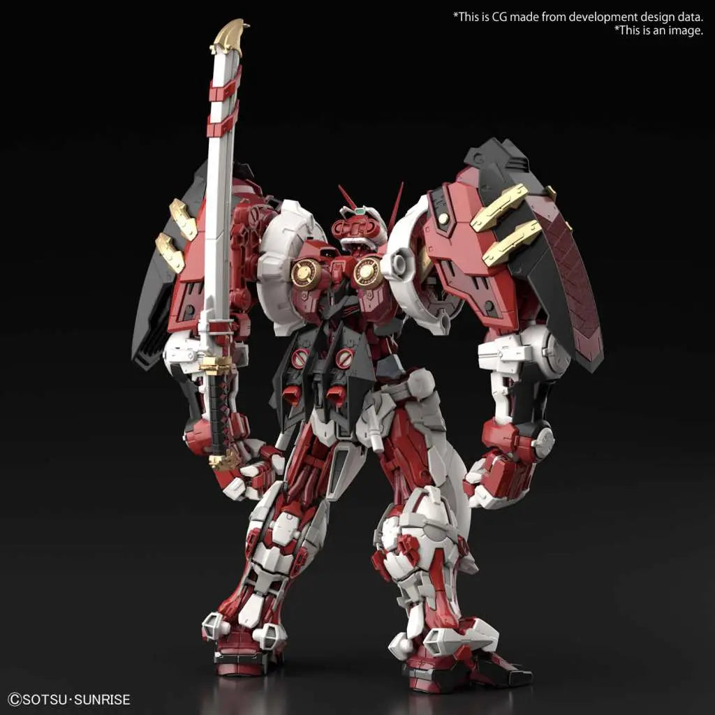 BANDAI RAY - GUNDAM MG AST RED FR POW HI RES 1/100 MODEL KIT 15 cm