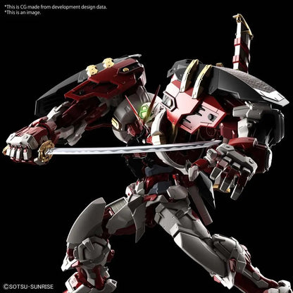 BANDAI RAY - GUNDAM MG AST RED FR POW HI RES 1/100 MODEL KIT 15 cm