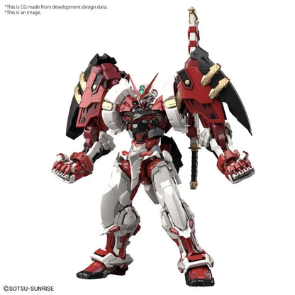 BANDAI RAY - GUNDAM MG AST RED FR POW HI RES 1/100 MODEL KIT 15 cm