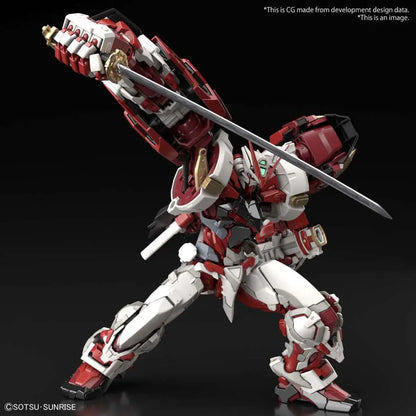 BANDAI RAY - GUNDAM MG AST RED FR POW HI RES 1/100 MODEL KIT 15 cm