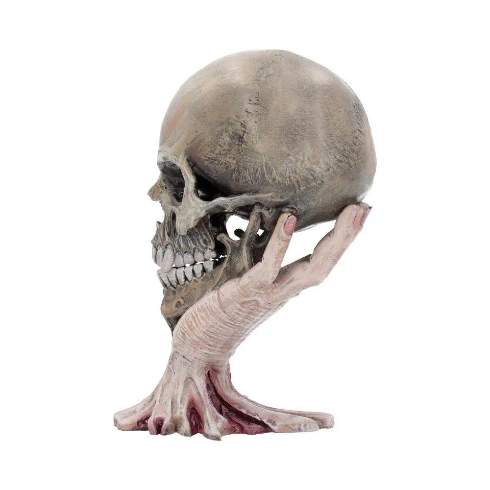 NEMESIS NOW METALLICA - SAD BUT TRUE SKULL STATUA
