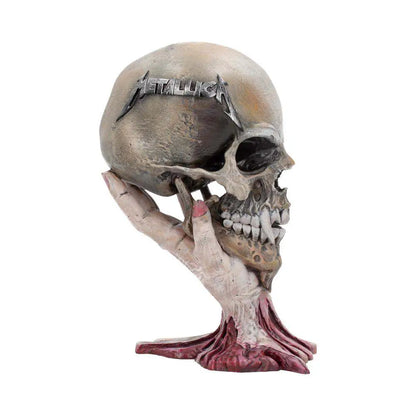 NEMESIS NOW METALLICA - SAD BUT TRUE SKULL STATUA
