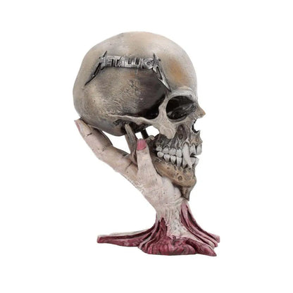 NEMESIS NOW METALLICA - SAD BUT TRUE SKULL STATUA