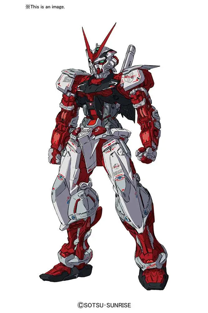 BANDAI RAY - GUNDAM RG AST RED FRAME 1/144 MODEL KIT 14 cm