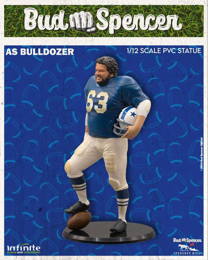 INFINITE STATUE BUD SPENCER AS BULLDOZER PVC 1/12 STATUA 16 cm