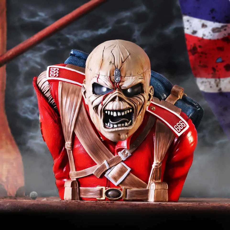 NEMESIS NOW IRON MAIDEN TROOPER BUST BOX STATUA