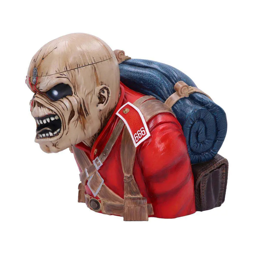 NEMESIS NOW IRON MAIDEN TROOPER BUST BOX STATUA