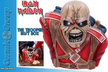 NEMESIS NOW IRON MAIDEN TROOPER BUST BOX STATUA