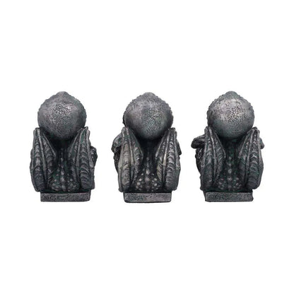 NEMESIS NOW THREE WISE CTHULHU STATUA