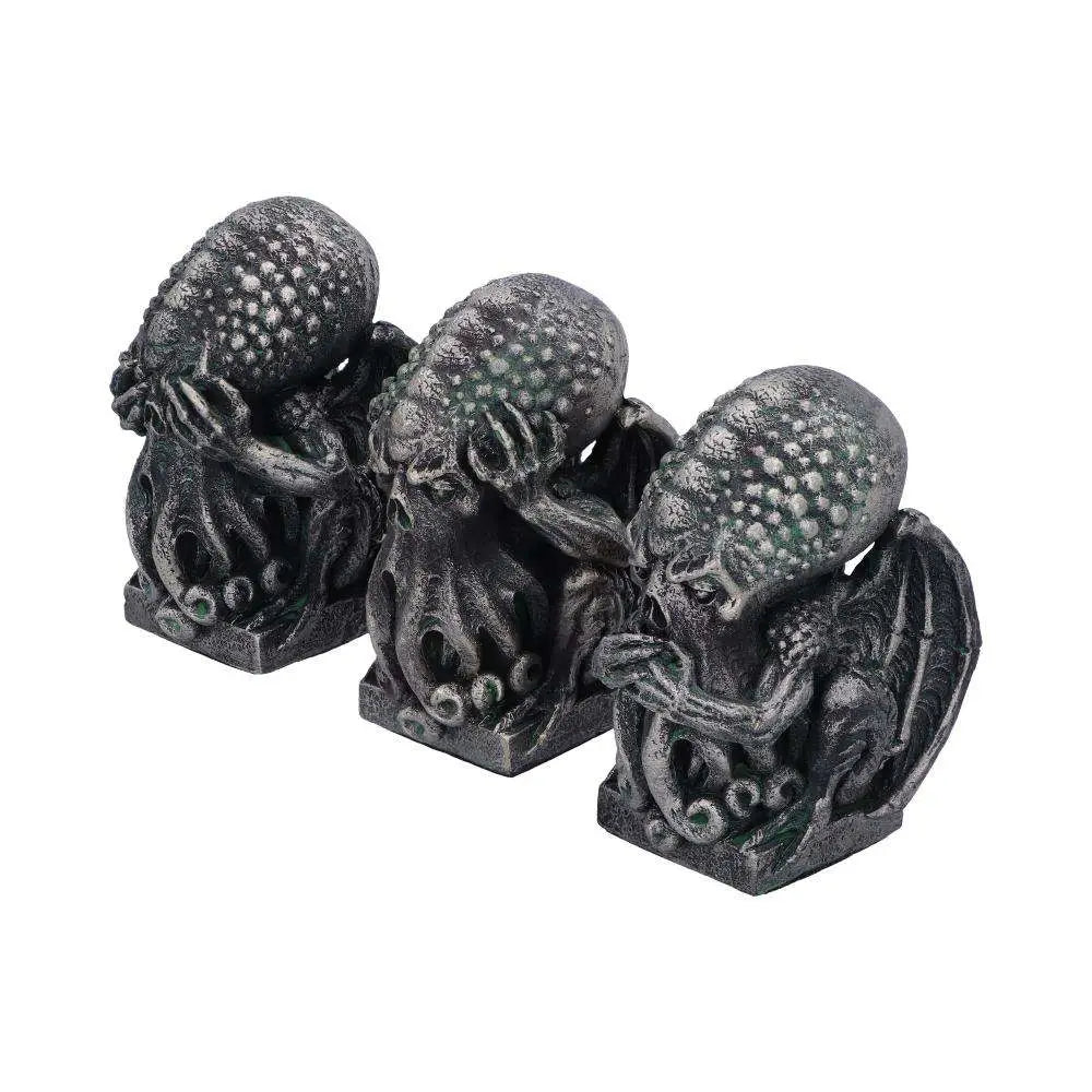 NEMESIS NOW THREE WISE CTHULHU STATUA