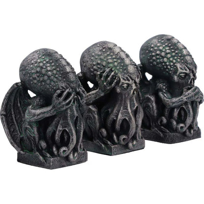 NEMESIS NOW THREE WISE CTHULHU STATUA