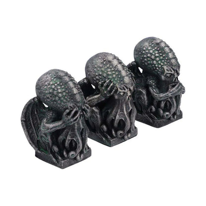 NEMESIS NOW THREE WISE CTHULHU STATUA