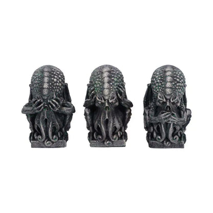 NEMESIS NOW THREE WISE CTHULHU STATUA