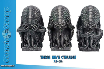 NEMESIS NOW THREE WISE CTHULHU STATUA
