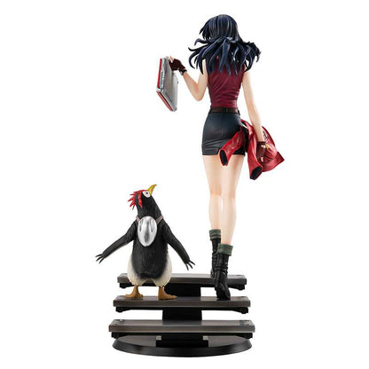 REBUILD OF EVANGELION GALS PVC STATUA MISATO KATSURAGI & PEN PEN 25 CM MEGAHOUSE
