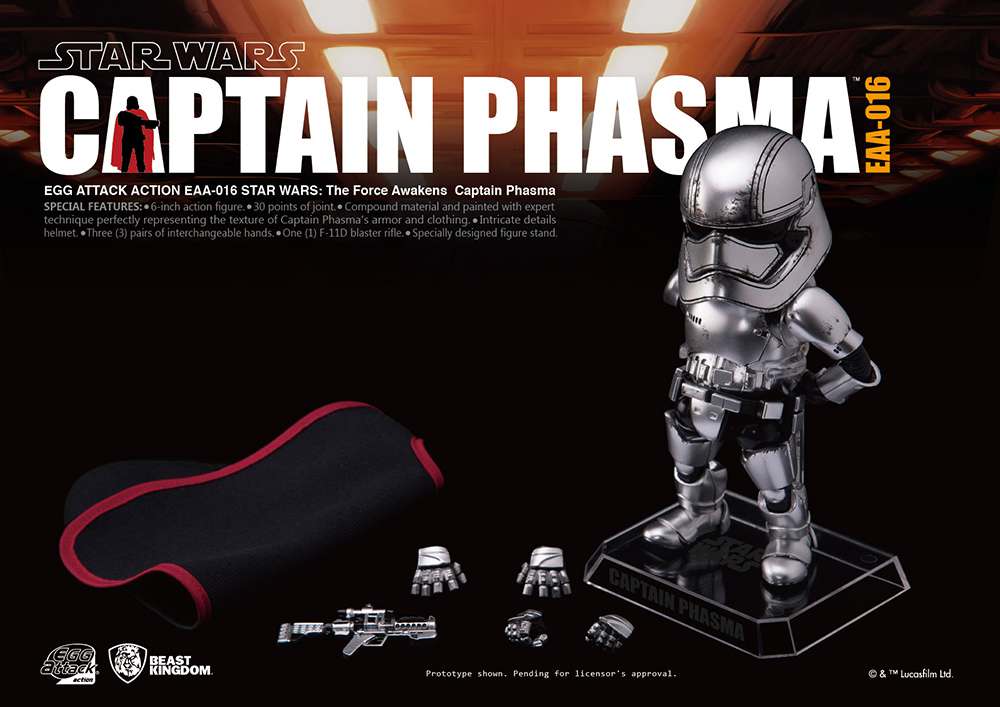 SW FORCE AWAKENS CAP PHASMA EGG ATTACK