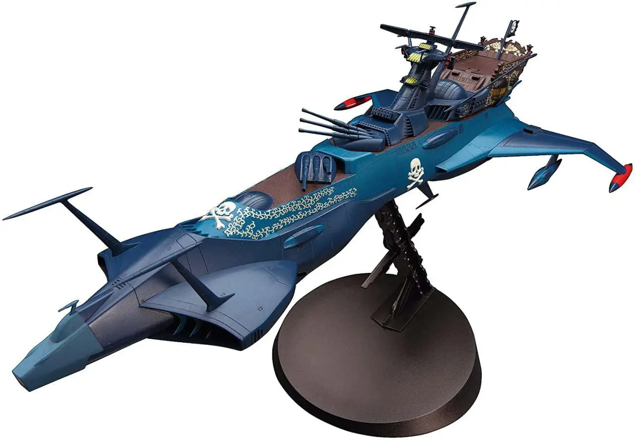 CAPTAIN HARLOCK SPACE PIRATE BATTLESHIP ARCADIA PHANTOM DEATH SHADOW 1/1500 MK