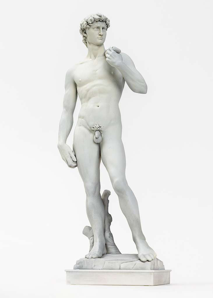 SYUTO SEIKO MICHELANGELO DAVID PLASTIC MODEL KIT 15 cm