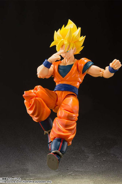Dragon Ball Z S.h. Figuarts Figure Goku Super Saiyan Full Power 14 Cm Bandai