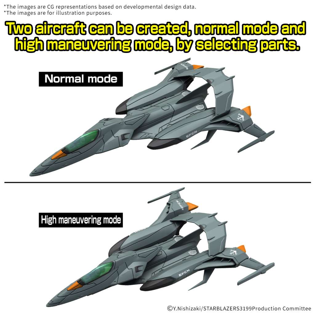 YAMATO 3199 MECHA TRYAL SF ATT PYTON SET