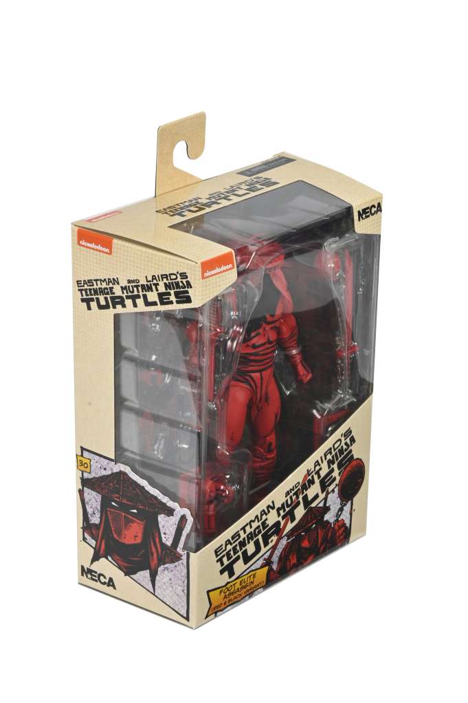 TMNT MIRAGE RED & BLACK FOOT ASSASSIN ACTION FIGURE