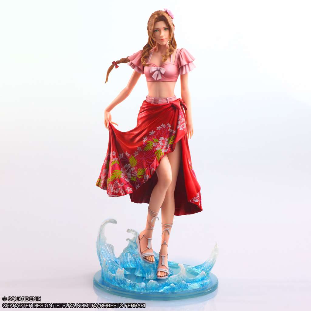 FF 7 REBIRTH AERITH SWIMSUIT STATIC ARTS