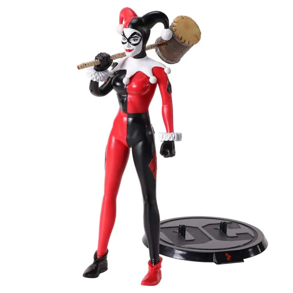 DC HARLEY QUINN JESTER OUTFIT BENDYFIG