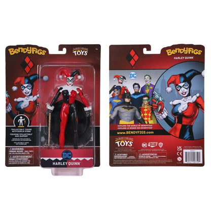 DC HARLEY QUINN JESTER OUTFIT BENDYFIG