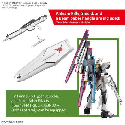 BANDAI - GUNDAM EG NU 1/144 MODEL KIT 12 cm