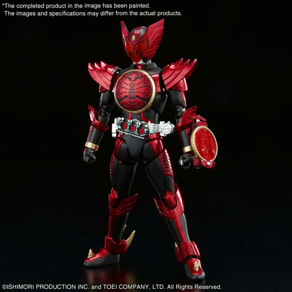 BANDAI RISE KAMEN RIDER OOO TAJADORU COM MODEL KIT 13 cm