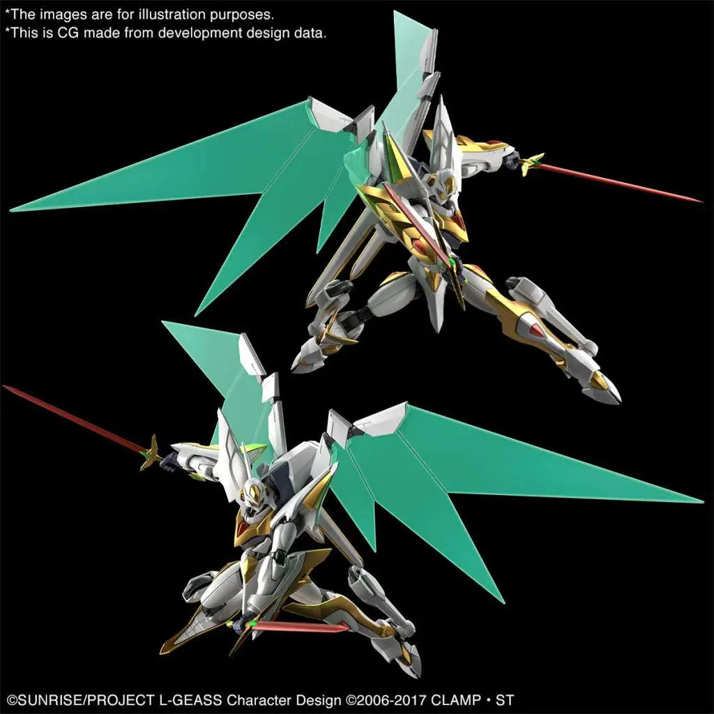 BANDAI HG LANCELOT ALBION 1/35 MODEL KIT 14 cm