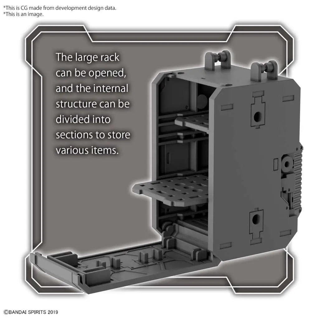 BANDAI OP PART SET 8 MULTI BACKPACK 1/144 MODEL KIT 30MM
