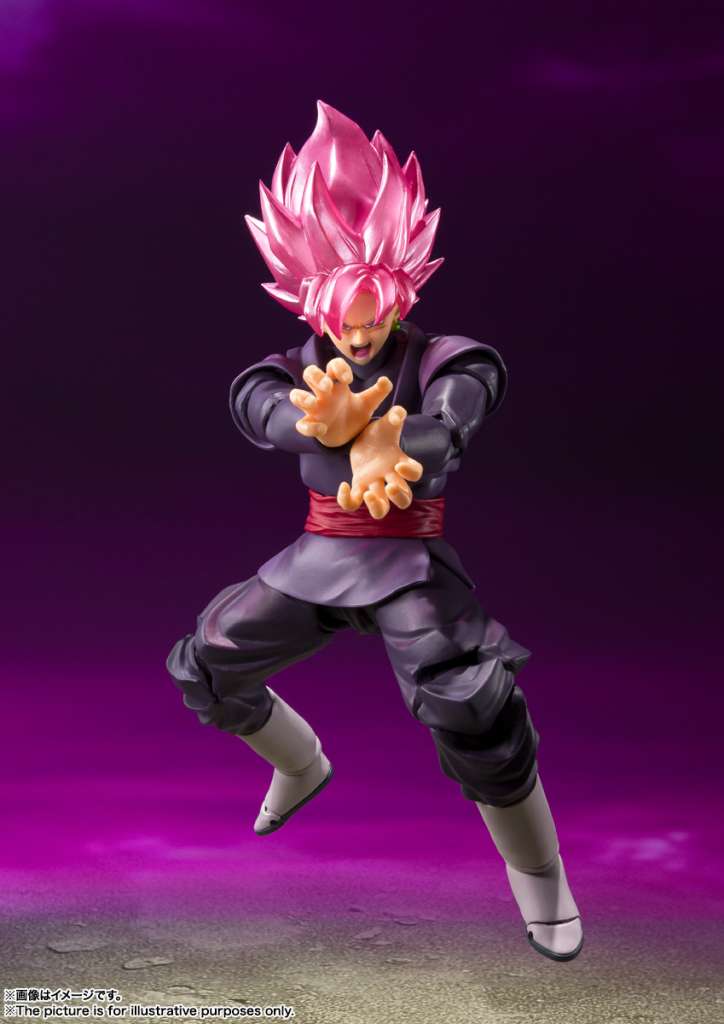 DRAGON BALL GOKU BLACK SS ROSE SHF REISS