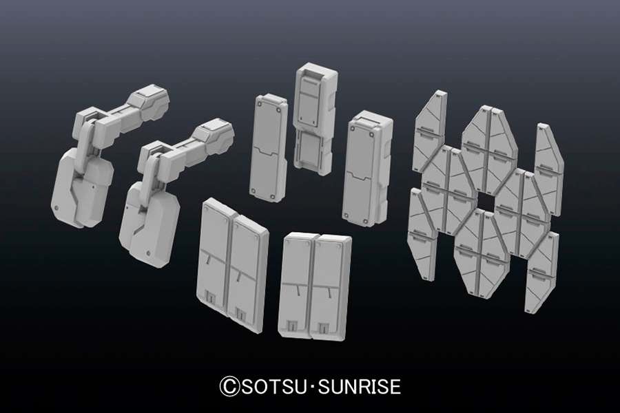 BUILDERS PARTS HD MS ARMOR 01 1/144