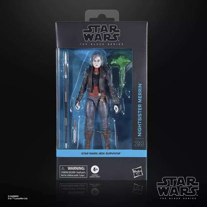 HASBRO - STAR WARS BLACK SERIES JEDI SURVIVOR NIGHTSISTER MERRIN ACTION FIGURE