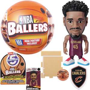 NBA BALLERS STATUA 5-SURPRISE S1 DISPLAY 12 PZ 10 CM ZURU