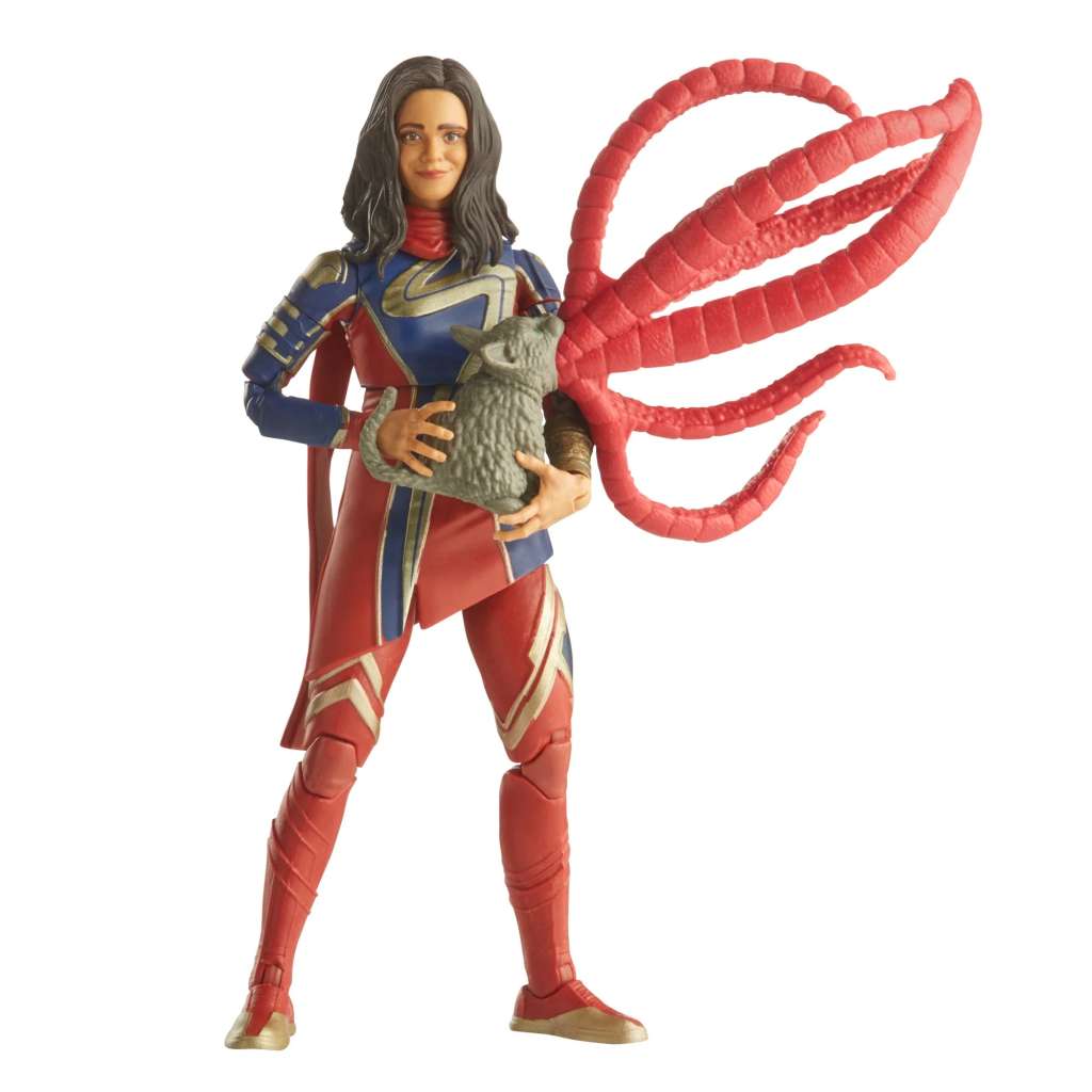 THE MARVELS MARVEL LEGENDS ACTION FIGURA MS. MARVEL (BAF: TOTALLY AWESOME HULK) 15 CM HASBRO