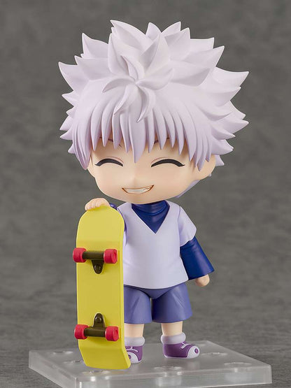 GOOD SMILE COMPANY NENDOROID HUNTER X HUNTER KILLUA ZOLDYCK HUNTER EXAM MINI FIGURA 10 cm