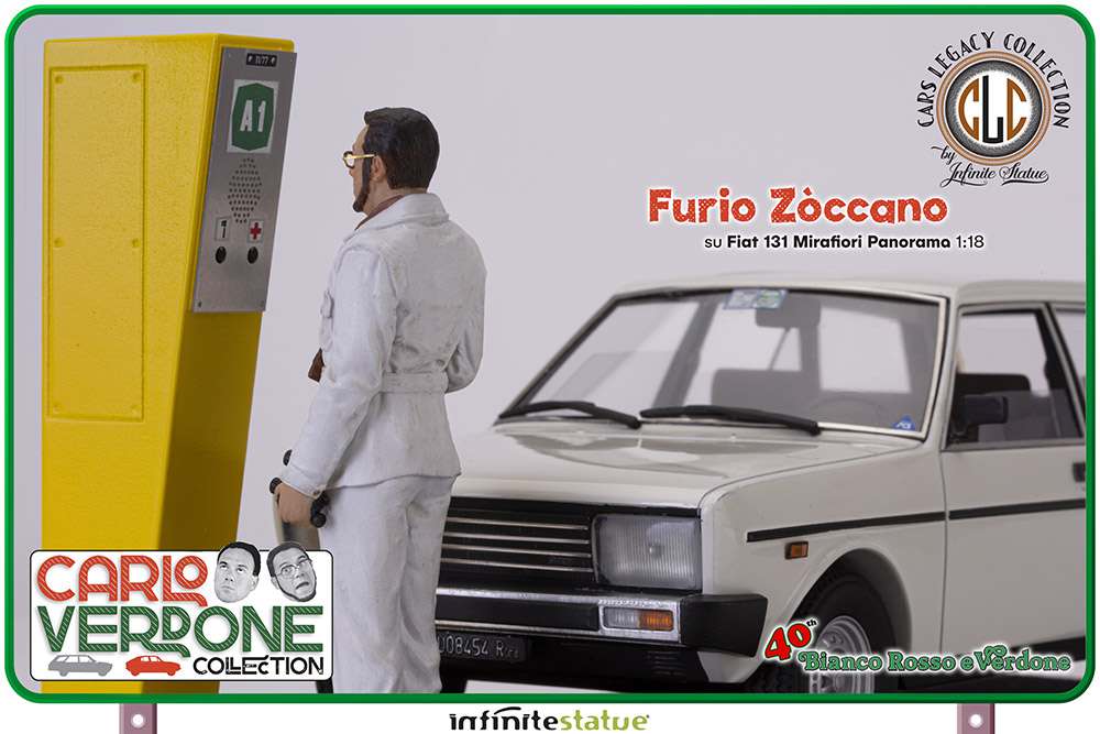 FURIO E FIAT 131 PANORAMA 1:18 RESIN CAR