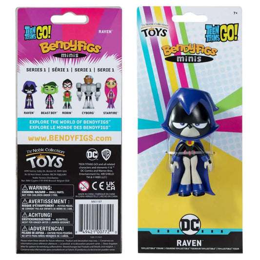 TEEN TITANS GO RAVEN MINI BENDYFIG