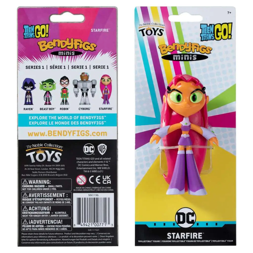 TEEN TITANS GO STARFIRE MINI BENDYFIG