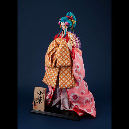 ONE PIECE KYUGETSU X MEGAHOUSE PVC STATUA 1/4 JAPANESE BAMBOLA KOMURASAKI 55 CM MEGAHOUSE