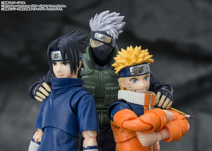 NARUTO S.H. FIGUARTS FIGURA SASUKE NINJA PRODIGIO DEL CLAN UCHIHA 13 CM BANDAI
