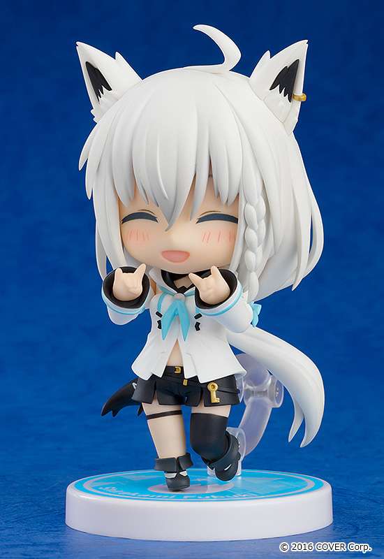 GOOD SMILE COMPANY - HOLOLIVE NENDOROID SHIRAKAMIFUBUKI RERUN MINI FIGURA 10 cm