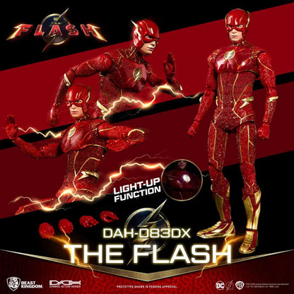 THE FLASH DYNAMIC 8CTION HEROES ACTION FIGURA 1/9 THE FLASH DELUXE VERSION 24 CM BEAST KINGDOM TOYS