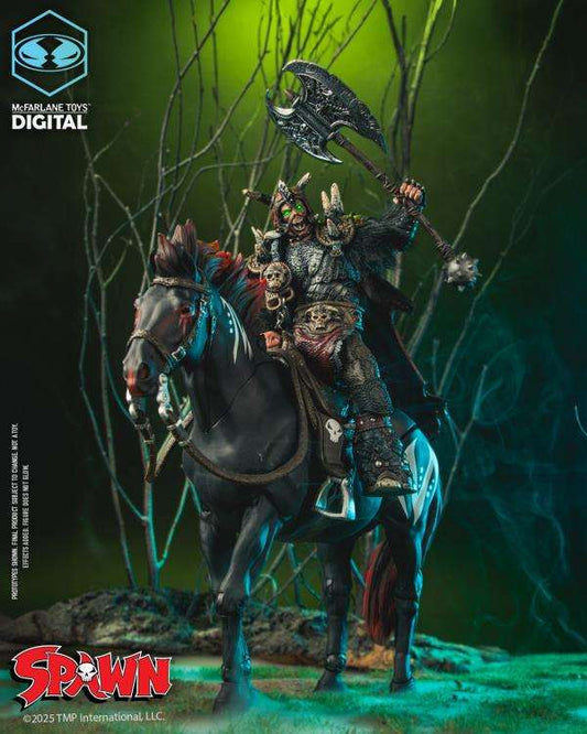 SPAWN BLOOD AXE W/HORSE 2-PK AF
