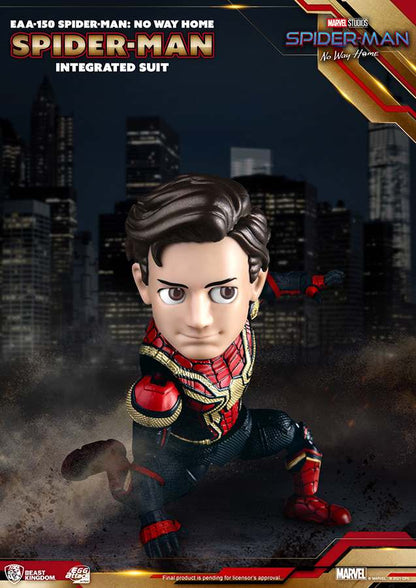 SPIDER-MAN: NO WAY HOME UOVA ATTACK ACTION FIGURA SPIDER-MAN INTEGRATED SUIT 17 CM BEAST KINGDOM TOYS